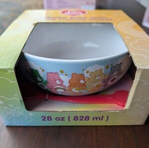 Care Bears Multicolor Bowl with Color Changing Spoon